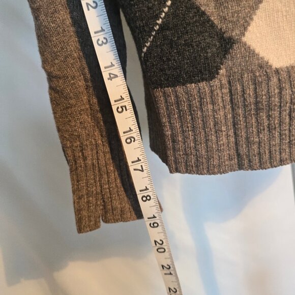 Vintage Argyle J Crew Size L - Picture 8 of 8
